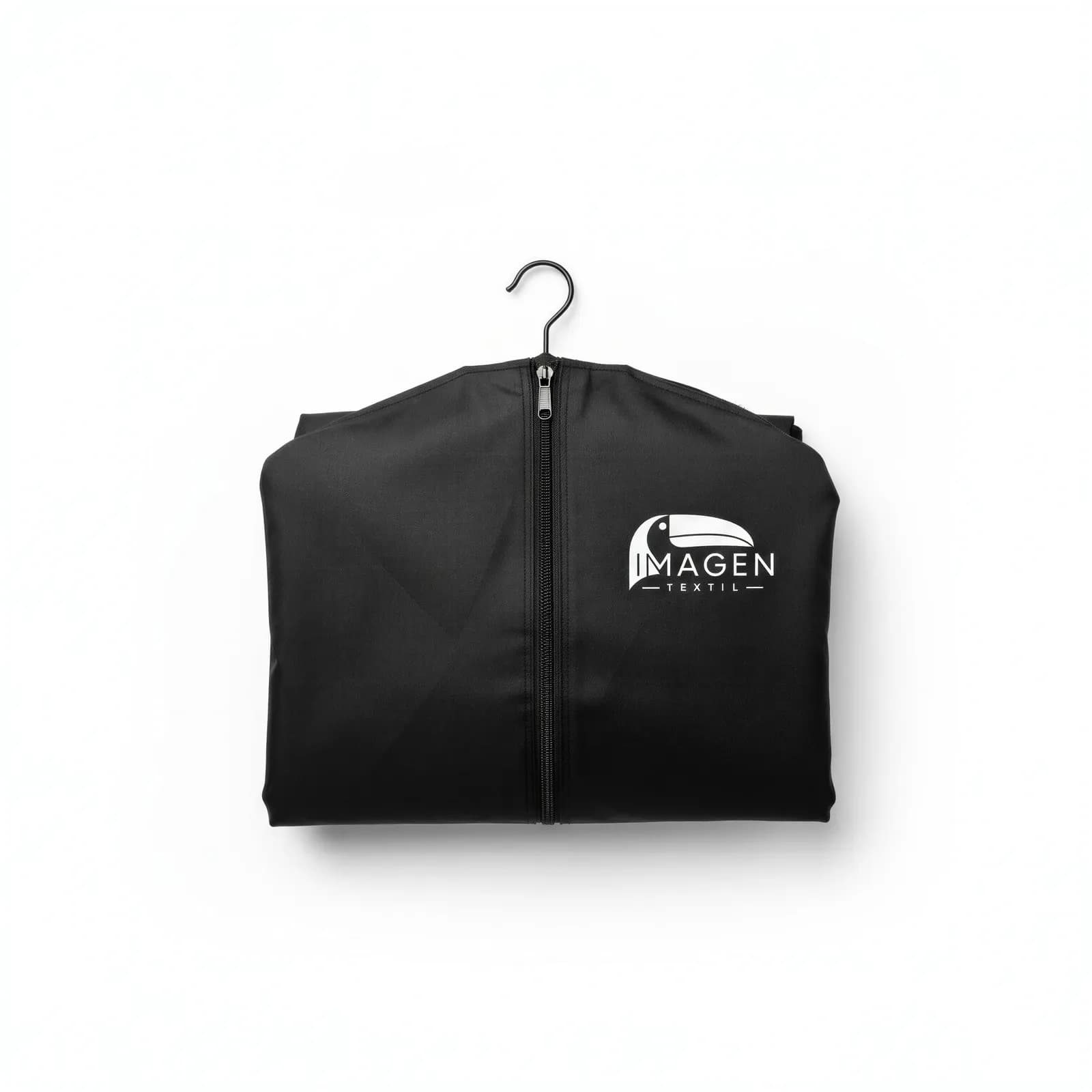 Porta traje negro, vista principal